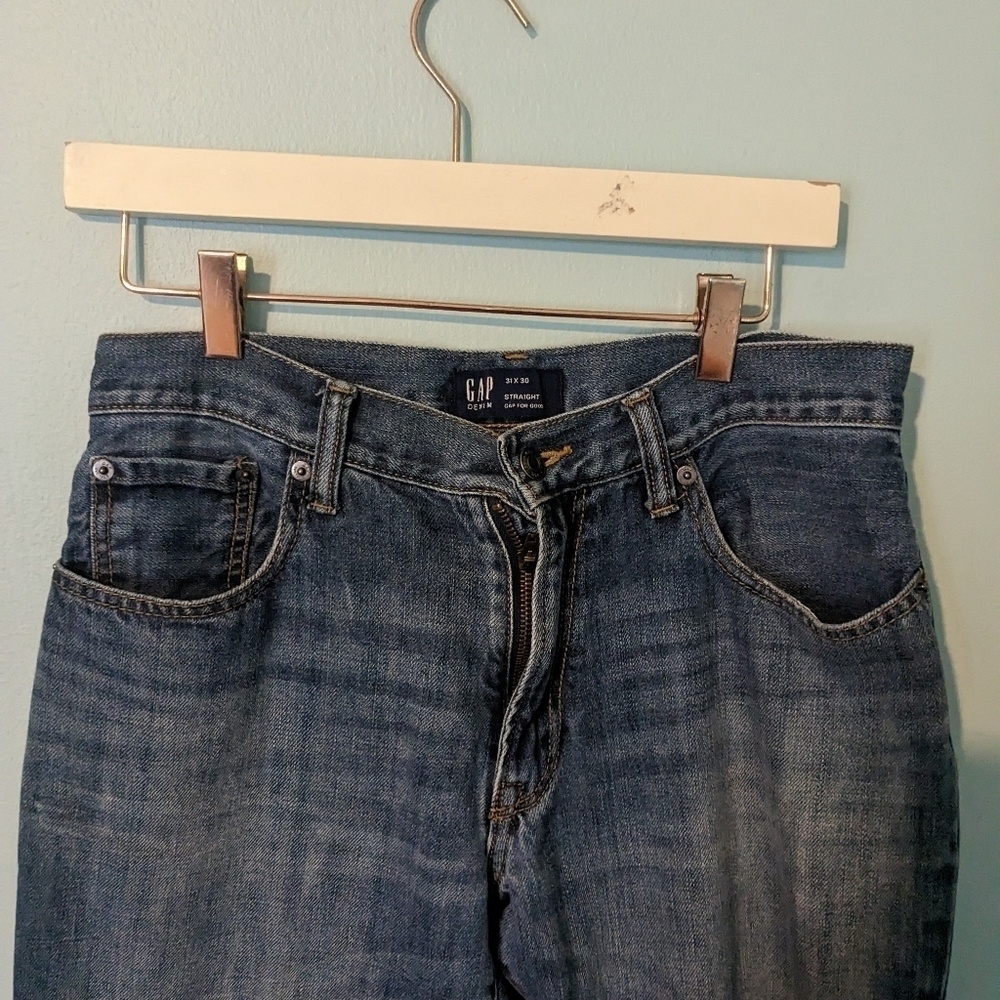 Gap Straight 31x 30 Jeans